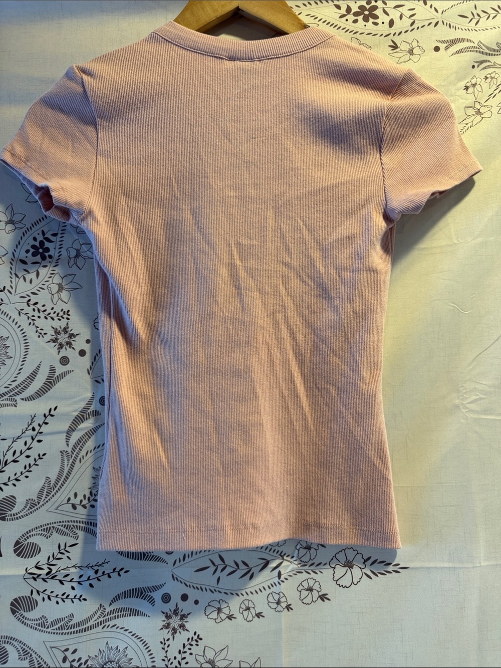 Universal thread pink button down top - Picture 4 of 5